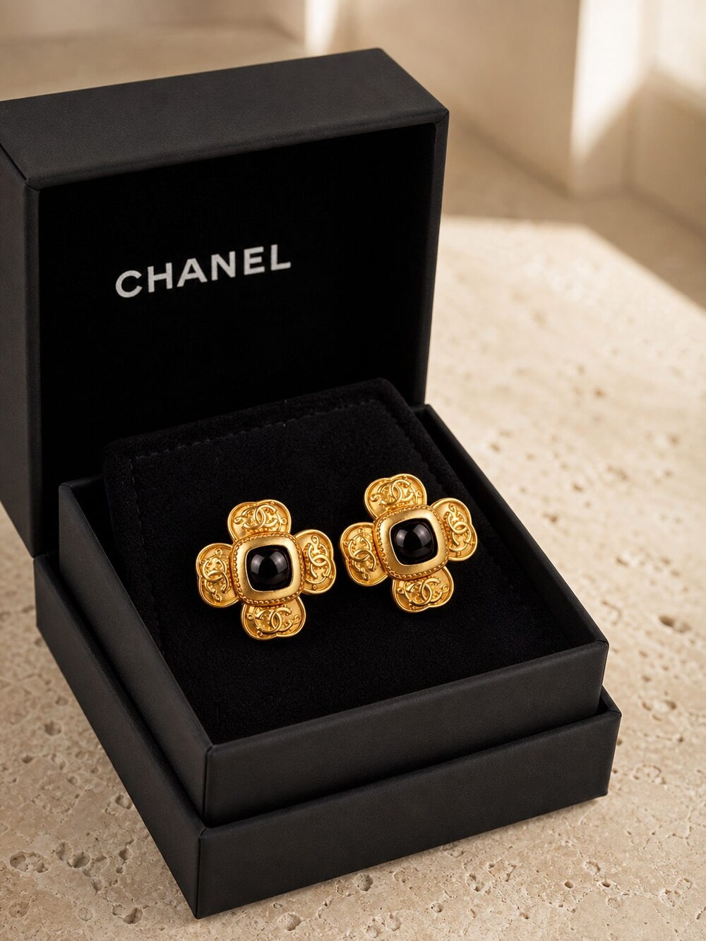 CHANEL Classic Parisian Earrings Style 1 | New with Box - Picture 4 of 9